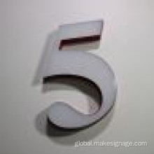 Custom Acrylic Wall Artwork Backlit Acrylic Channel Letters Factory